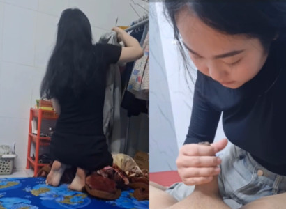 Sang thăm bạn thân bị ốm được em thổi kèn